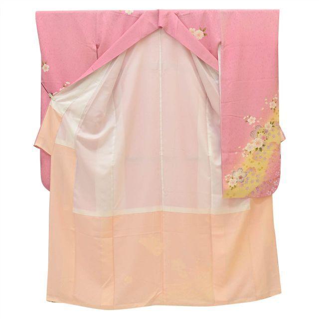 Used Recycled Kimono Furisode Furisode Vintage Furisode Vintage Furisode Pure Silk Silk LL Size Tall Large Size Tall Size Slightly Plump L Special
