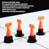 50pcs PP Tile Leveling System Precision Tile Leveler Locator Tile Leveler Kit  Tile Installation