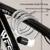 WEST BIKING Портативный 5-значный тросовый замок для велосипеда с кодом