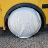 RV Tire Covers Set of 1 Waterproof and For uv Resistant Aluminum Film Material for Recreational Vehicles 61 66CM 68 71CM 76 81CM