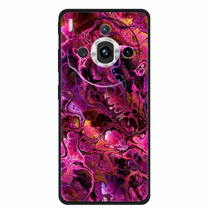Для ZTE nubia Z60S Pro 6.78" Чехол ТПУ Мягкий Черный Силикон Расписной Милый Кот Звездный Чехол для Nubia Z60S Pro Роскошные Животные Funda