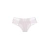 Solid Lace Comfortable Low-Rise Triangle Underwear Women Underwear Pink QF6422AD-TQ