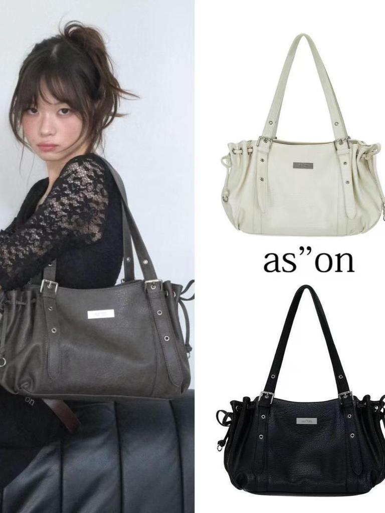 Ason Корейская Нишевая Осенне-Зимняя Женская Сумка Кроссбоди в Форме Пельменя