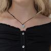 Ожерелье с сердцем (Серебряный)