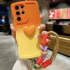 Применимо к чехлу для мобильного телефона Samsung S25ultra a73 любовь s23 шнурок A54 sense S23fe жидкий s22a34