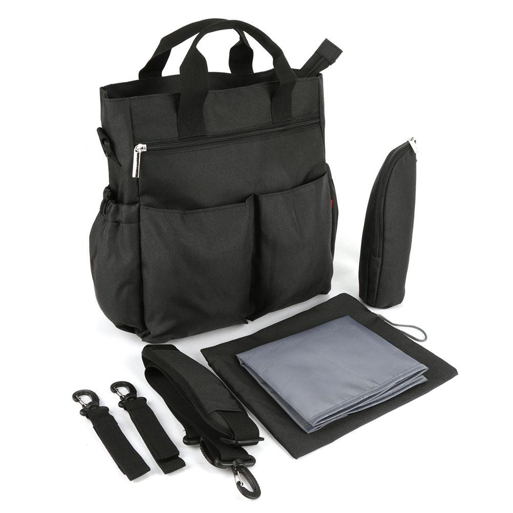 Сумка для подгузников Insular Baby Paper Nappy Bag большой емкости наклонная портативная тележка подвеска для мамы(Серый