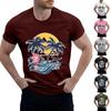 Men's Stand Collar Short Sleeve Shirt Loose Leisure Holiday Shirt Man