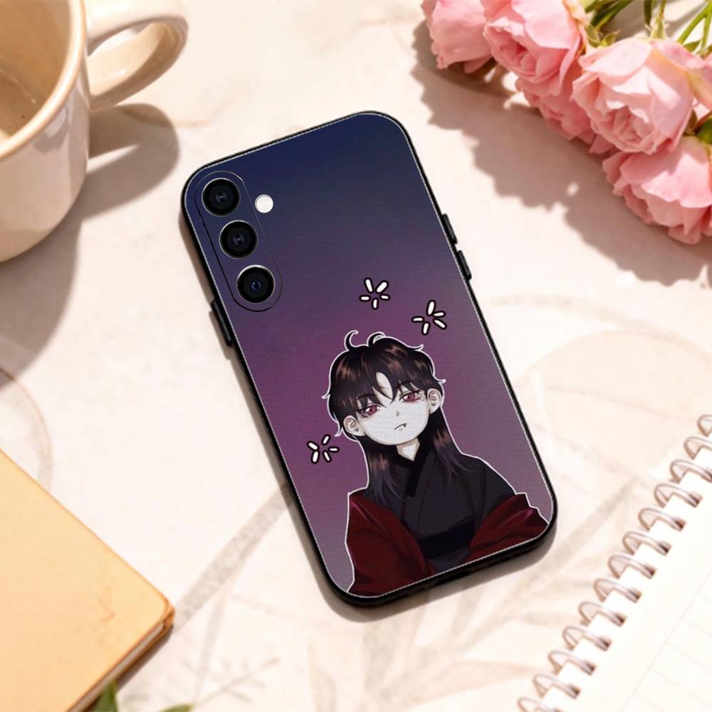 B-BL The G-Ghost's Nocturne phone Case For Samsung Galaxy A73,A72,A71,A70,A53,A52,A51,Others Soft Black Shell