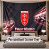 Custom Name Text Tapestry Hull KR Personalized Polyester Wall Tapestry For Bedroom And Room