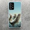 Hunting Fishing Man Print Soft Case for Samsung Galaxy A52 A51 A50 A42 A32 A22 A12 Phone Shell A41 A31 A21S 71 A30S A20S A10S A4