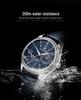 Bojani Paganidesign 1689 Men's Watch with Stainless Steel and Genuine Leather Strap
