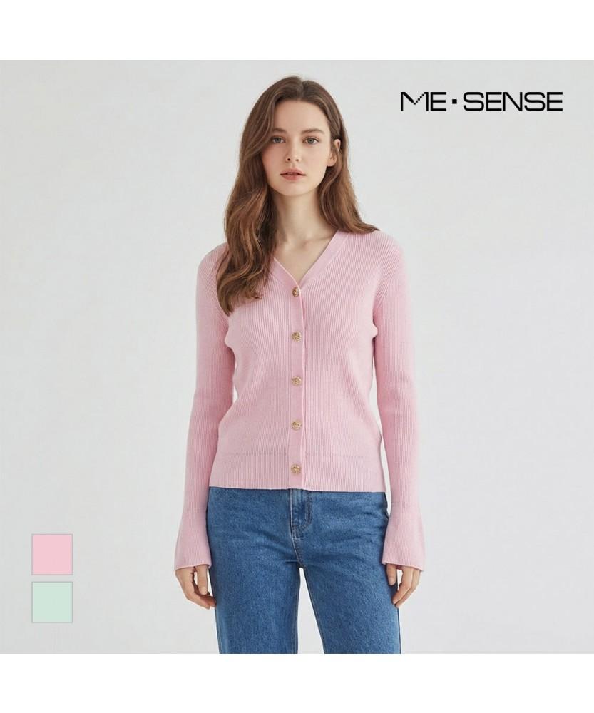 Тонкий ребристый вязаный кардиган MESENSE_Mb33Knm601Z