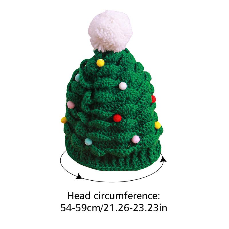 Unisex Funny New Year Party Supplies Christmas Christmas Knit Beanie Hat