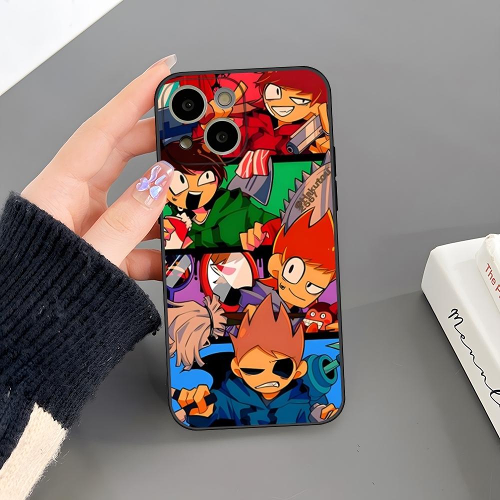 Игровой чехол Eddsworld для iPhone 18 16 Plus 15 14 Pro Max 13 Mini 11 12 Xr X Xs 6 7 8 SE Plus Задняя крышка