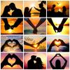 Diamond Painting New Collection Sunset Lover Home Decor Embroidery Mosaic Heart Landscape Wall Sticker