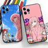 АНIME B-Bocchi The Rock-l Для IPhone 13,17,11,12,16,14,15,Plus,Pro Max Мягкий силиконовый черный чехол для телефона