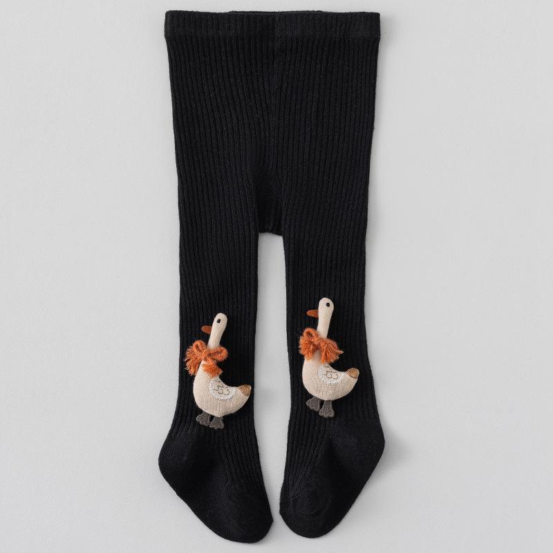 Новые весенне-осенние колготки для девочек: Детские базовые штанишки и носочки-слипы из гребенчатого хлопка