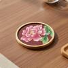 Набор для DIY-вставки эмали, ремесло, подставка под стакан, творческое занятие, перегородчатая эмаль, подходит для начинающих