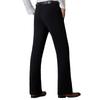 Men Bell Bottom Flare Pants Slim Fit Breathable Stretch Formal Dress Trousers Vintage