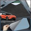 Car Anti-uv Electrostatic Adsorption Sunroof Sunshade For ROBO 01 JIYUE 01 MAX 2024-2026 Suede Fabric Heat Insulation Skylight