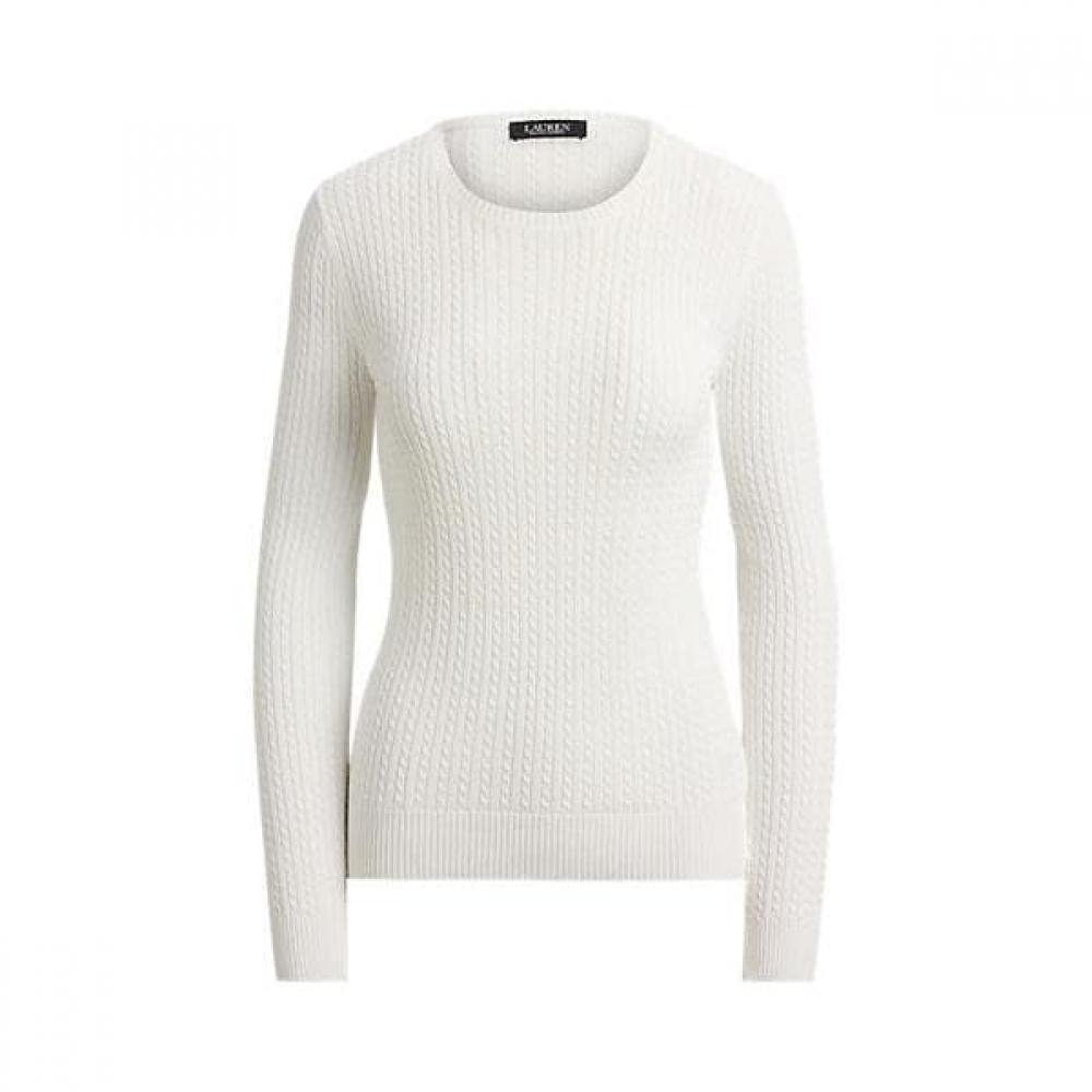 Lauren Ralph Lauren Mini Cable Crewneck Sweater Wmlrswes6820888100