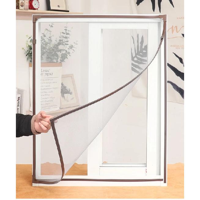 2024 Insect Magnetic Window Screen Tulle Mesh Stealth Customize DIY Summer Mesh Curtain Removable Washable Anti Fly Mosquito Net