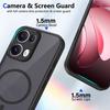 KEYSION Магнитный чехол для телефона для OPPO Reno13 13 Pro 5G Силикон+ПК Матовый Полупрозрачный Прозрачный Ударопрочный Чехол для OPPO Reno13 F 5G