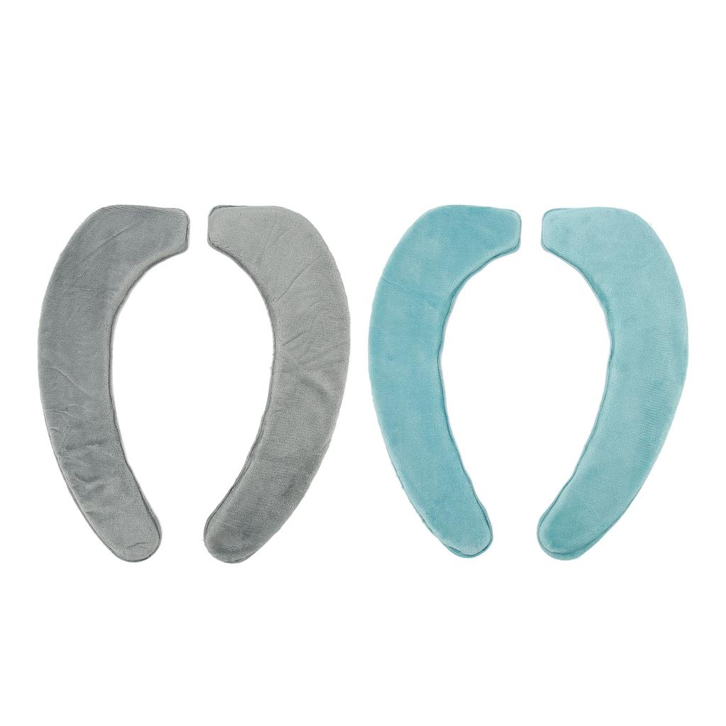 2 шт. Чехол-грелка для унитаза Мягкий Удобный Теплый Стирающийся Самоклеящийся Фланелевый Чехол для Сиденья Унитаза Cu