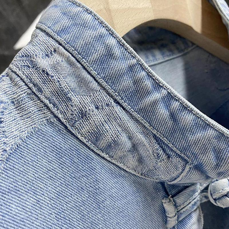 Женский джинсовый жилет без рукавов в китайском стиле в стиле ретро, весеннее и летнее свободное повседневное пальто нерегулярной формы