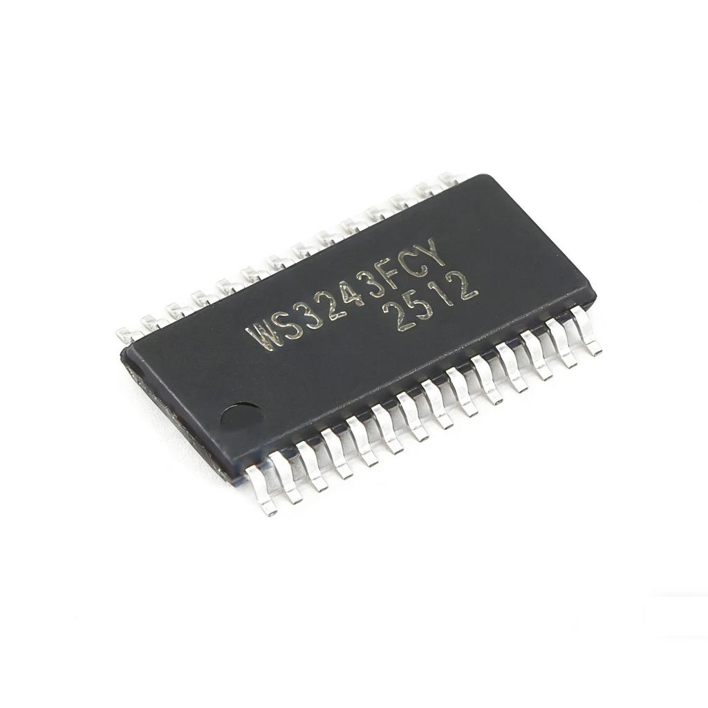 WS3243FCY TSSOP-28 RS232 Transceiver 1Mbps, 3V-5.5V, 5T/3R, ESD Protected