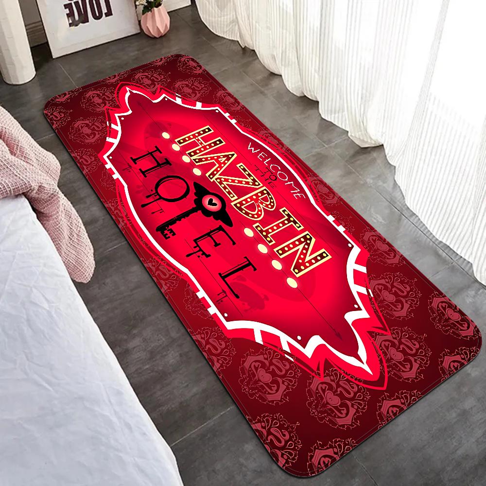 HazbinS H-Hotels Anmie Floor Carpet Kids Room Bedroom Decoration Balcony Anti-Slip Doormat Living Room Hotel Decor Mat