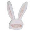 Cosplay Bunny Hat Parties Cosplay White Plush Hood Fun Bunny Ears Hat for Women Men
