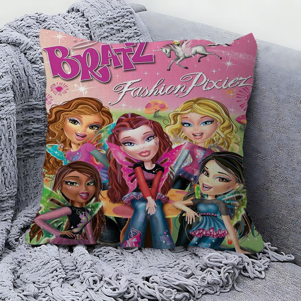 B-Bratz-Dolles Наволочка Декоративная Наволочка Печатная Наволочка Для Дивана