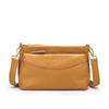 Hot Selling New Genuine Leather Handbag Retro Fashion Women's Shoulder Bag Trendy Designer Girl's Crossbody Bags Solid Color Simple Purse