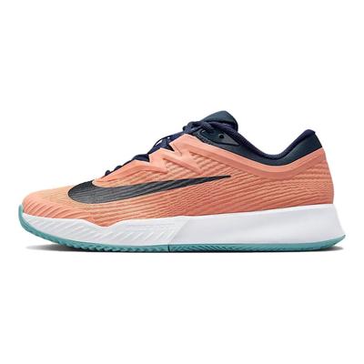 Мужские кроссовки Court Air Zoom Vapor Pro 3 Clay Apricot Agate Obsidian Orange White Denim-Turquoise HQ6034-800
