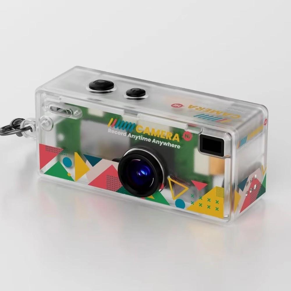 Прозрачный брелок Камера-большой палец Мини с записью видео 1080P HD Подвеска для рюкзака Цифровая камера CCD Камера для активного отдыха