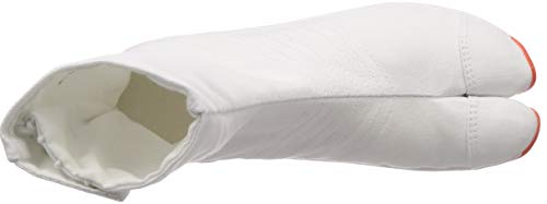 Margo Air Cushion Tabi Socks, 2E, Air Jog V (Five), 6-Piece Set, White, 26.5 cm