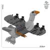 Строительный блок-игрушка «Фигурки людей: Горы и моря, вдохновленные ИИ»