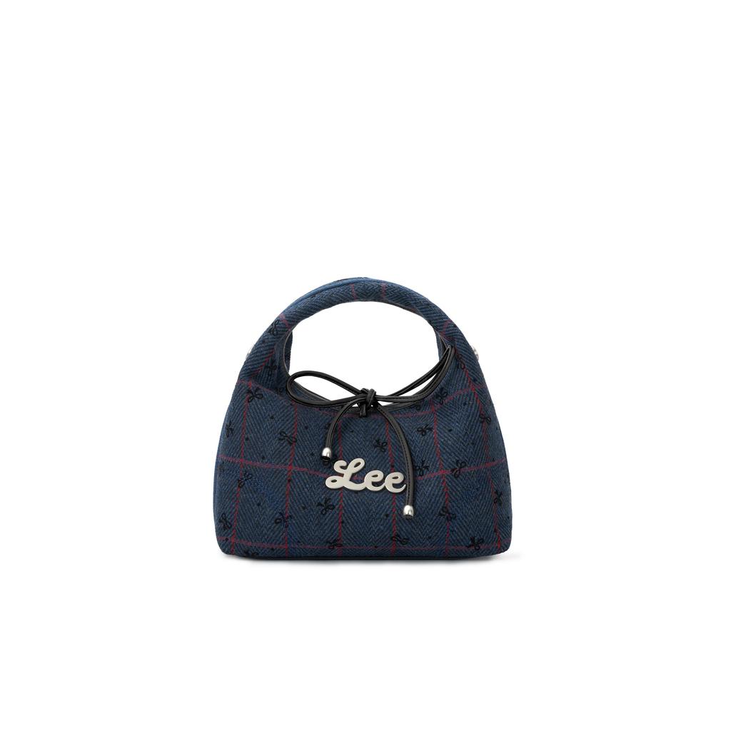 Lee Detective Girl Series British Plaid Design Vintage Versatile High-End Minimalist Fashion Trendy Niche Commuter Triangle Bag LE250274M-513
