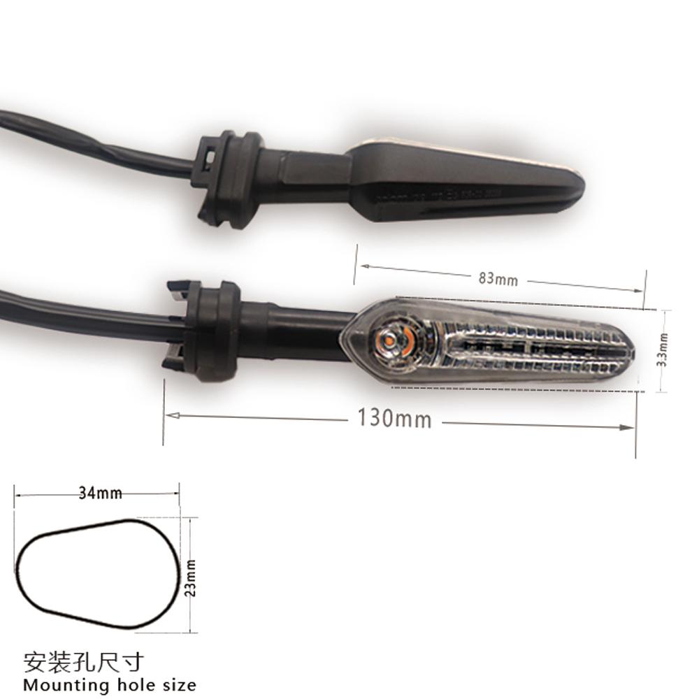LED Turn Signal Light For YAMAHA TRACER 900GT 700GT TENERE 700 XTZ700 XT1200ZE TDM 900 850 Motorcycle Accessories Indicator Lamp