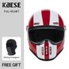 Новые Модные Ретро Мотоциклетные Шлемы Стекловолоконный Корпус Винтажный Cafe Racer Полный Шлем из Стекловолокна для Мотокросса Скутера