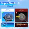 TOPK Suction Cup Cell Phone Car Phone Holder Mount - 360° Rotation Super Stable, One Button Release Holder for All Phones