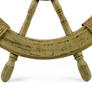 Nagina International Antique Rustic Brown Vintage Nautical Ship Wheel | Pirate's Aged Gift Decor (30 Inches) 10-E3AT-Z3ZZ