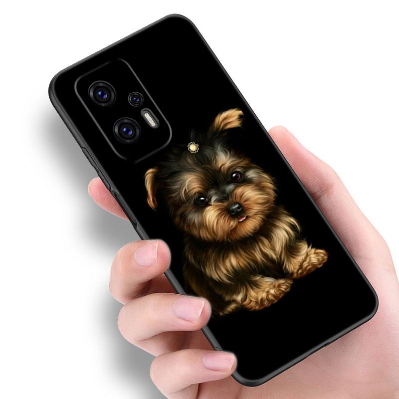 Мини-чехол для телефона с изображением йоркширского терьера для Xiaomi POCO F2 F3 M2 M3 M4 X3 X4 Pro NFC F4 GT 5G F1 X2 C3 C31 C40 M5S TPU черный чехол