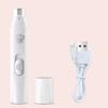 Электрическая машинка для стрижки когтей собак, перезаряжаемая через USB, безболезненная стрижка когтей с полирующим колесиком для маленьких и больших животных.