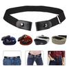 Elastic Waistband Invisible Belt Simple Stretch Belt Buckle-Free Elastic Belt for Jean Pants Dresses