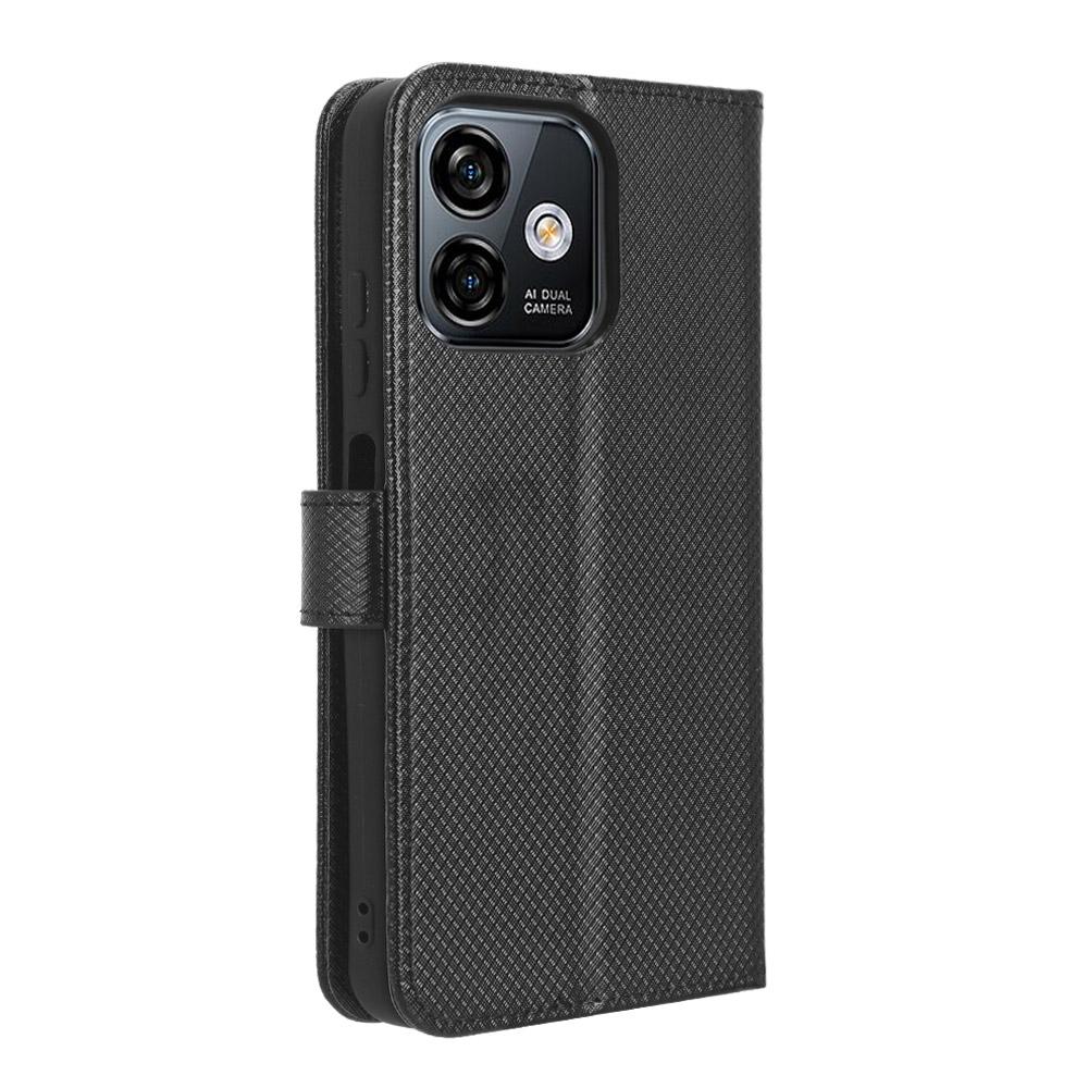 for Ulefone Note 16 Pro Wallet Case with Kickstand & Card Slots – Shockproof, Dustproof, Business Heavy Duty Flip Leather Diamond Cover