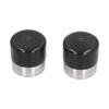 2 шт. 1,98 дюйма Защитные колпачки Bearing Buddy Из нержавеющей стали Смазчики Универсальные для прицепов Лодок