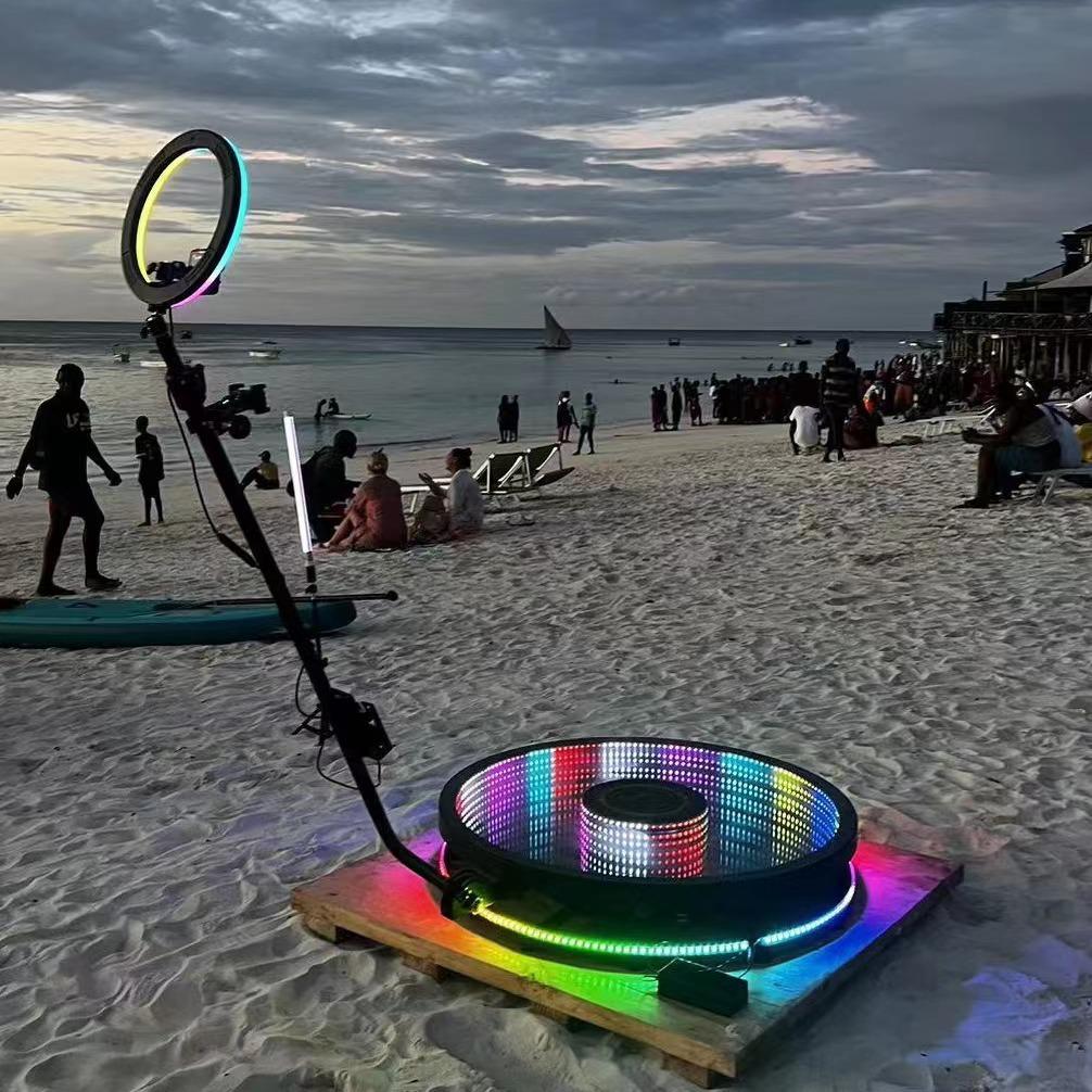 360-Degree Panoramic Photo Booth for Selfies and Events