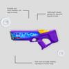 DOWMOO Shark Electric Water Gun with Lights - Creative Shape for Interactive Daily Play